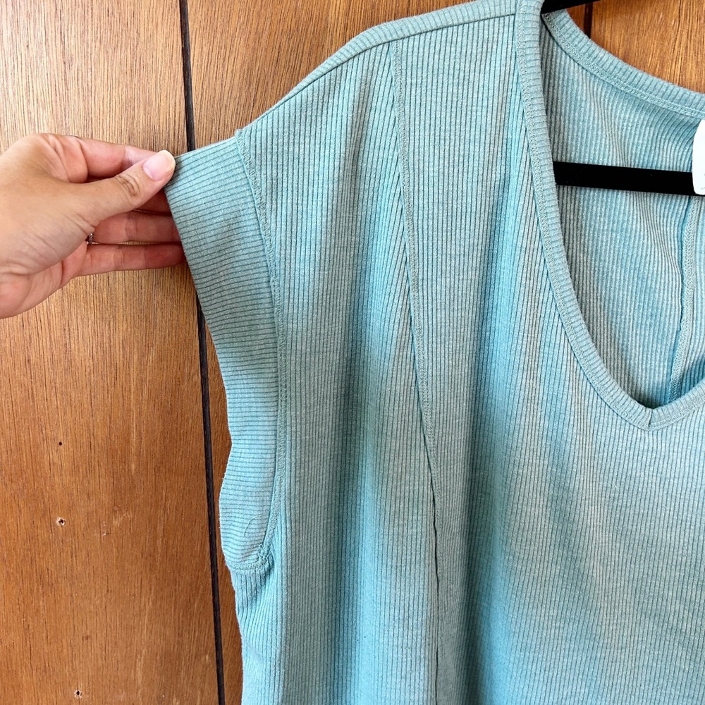 LIVI Active by Lane Bryant Teal Blue Athletic Short Sleeve Top – Size 18/20 - Picture 2 of 4
